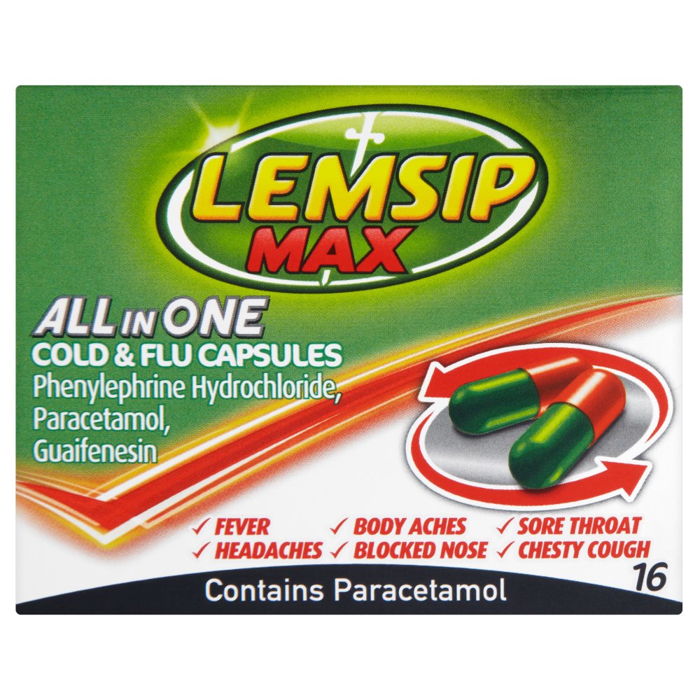 Lemsip Max All in One Range