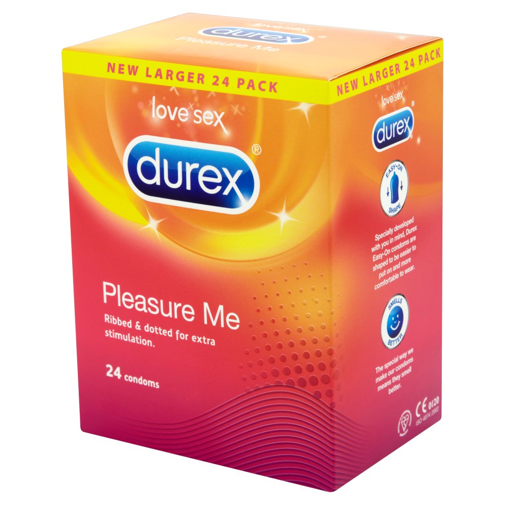 Durex Pleasure Me Condoms 24 Pack Durex Site UK
