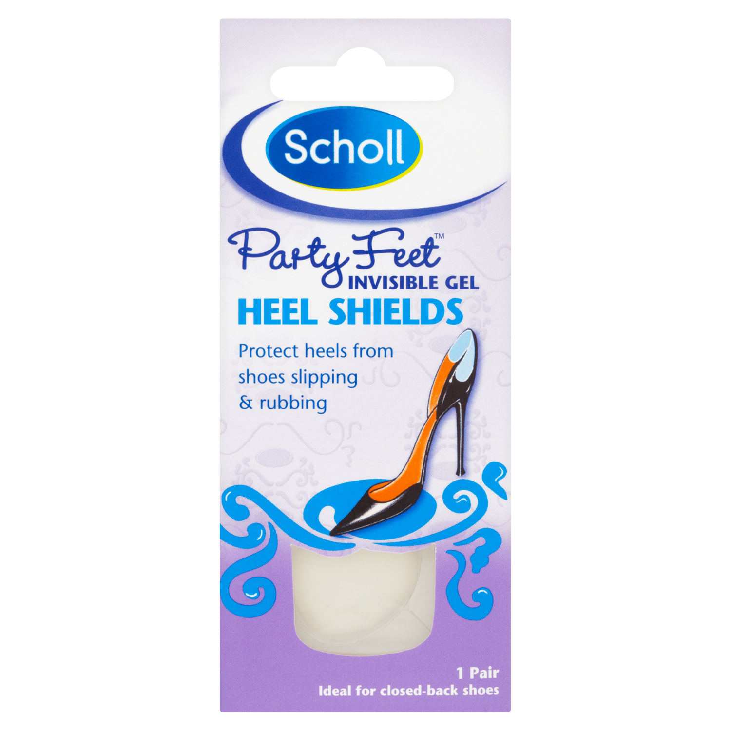 Party Feet™ Invisible Gel Heel Shields