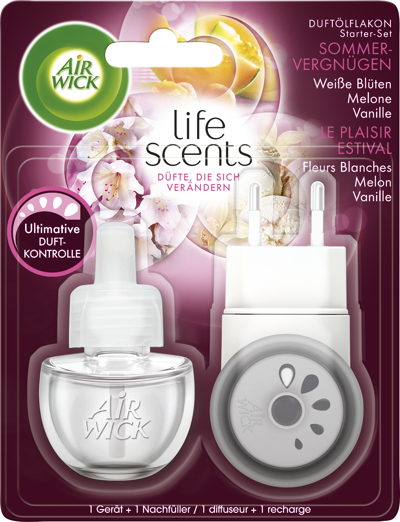 Elektrischer Duftstecker Complete Sommer Vergnügen | Air Wick® Elektrischer Duftstecker Complete Sommer Vergnügen | Air Wick®