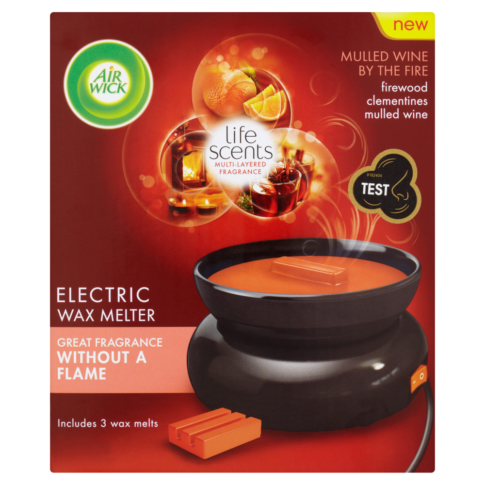 Air Wick Wax Melts Starter Kit Life Scents™ Mulled Wine By The Fire