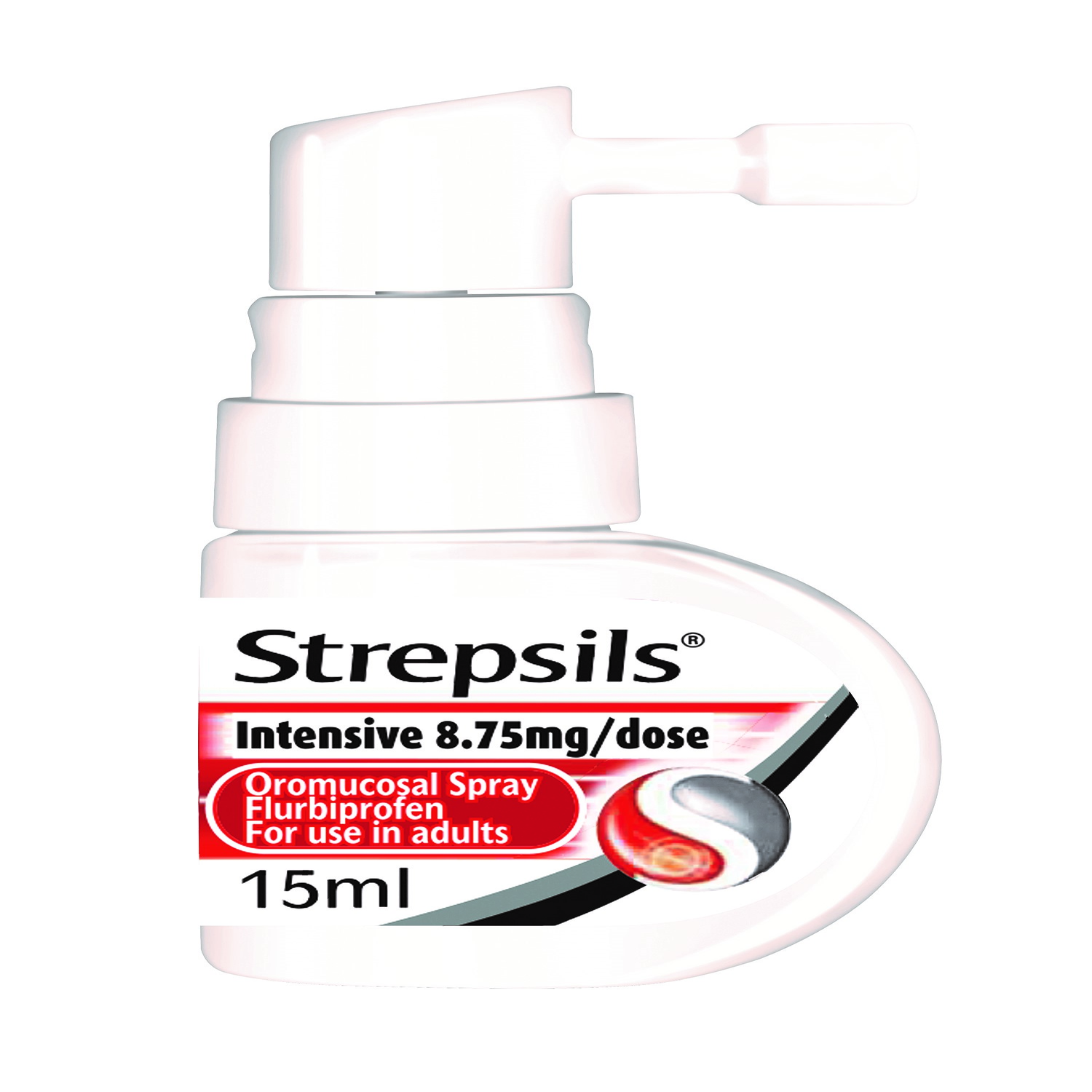 Strepsils Intensive 8.7mg/dose Oromucosal Spray Flurbiprofen 15ml