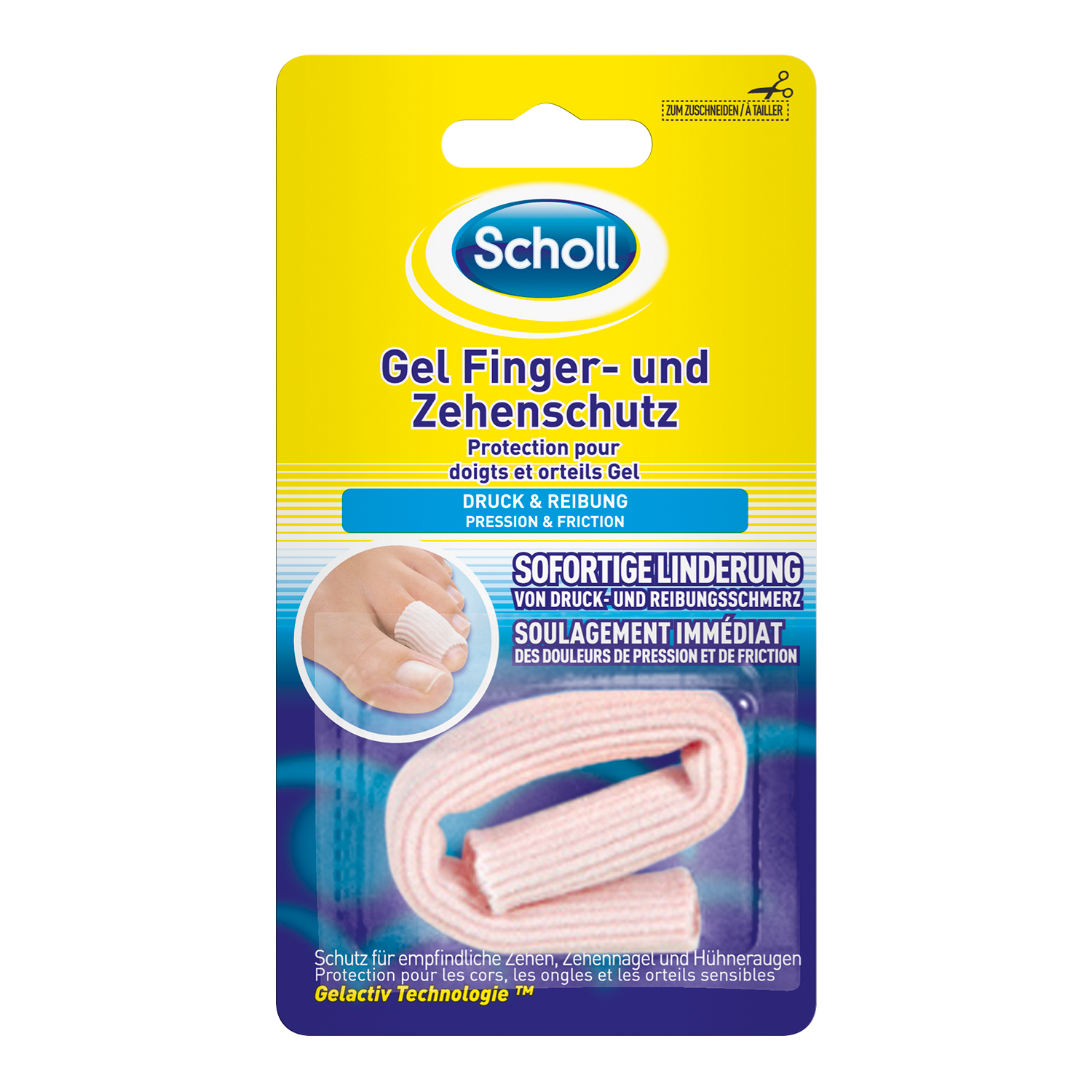 Gel Finger und Zehen Schutz