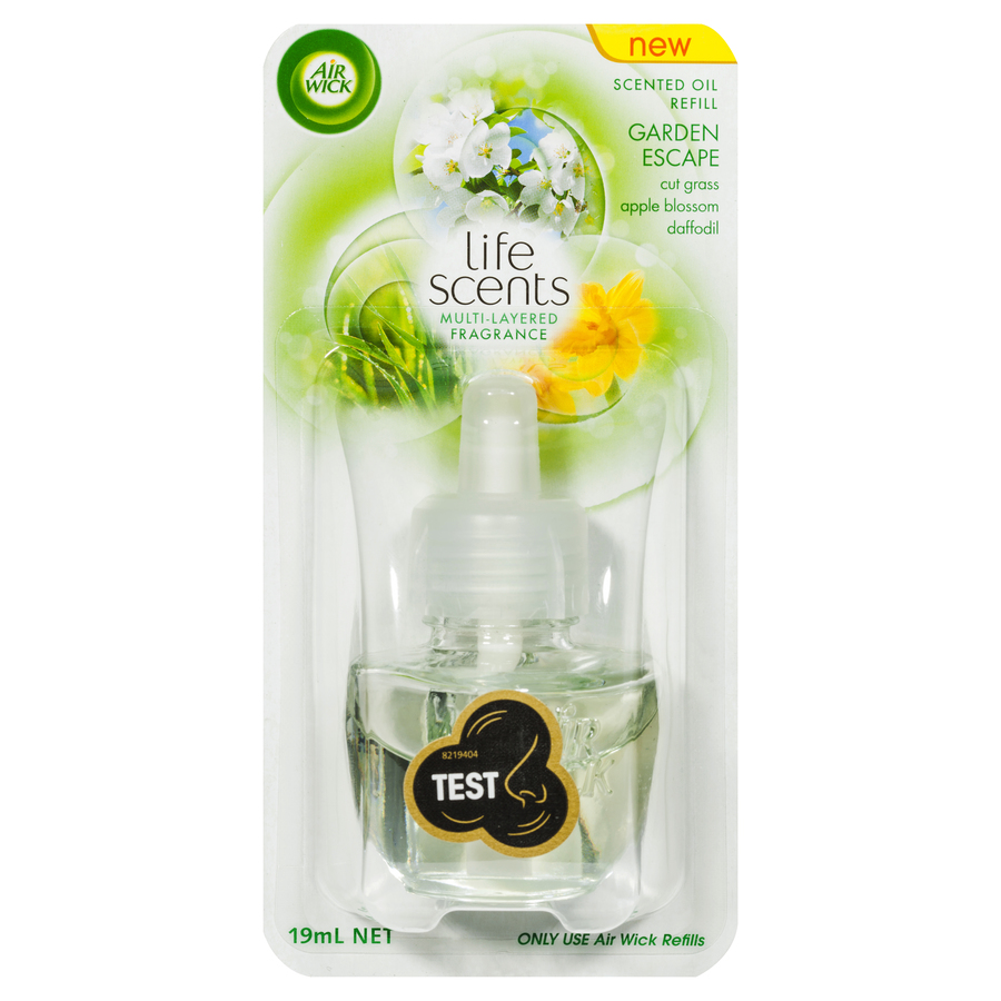 AIR WICK LIFE SCENTS SCENTED OIL PLUG IN REFILL GARDEN ESCAPE