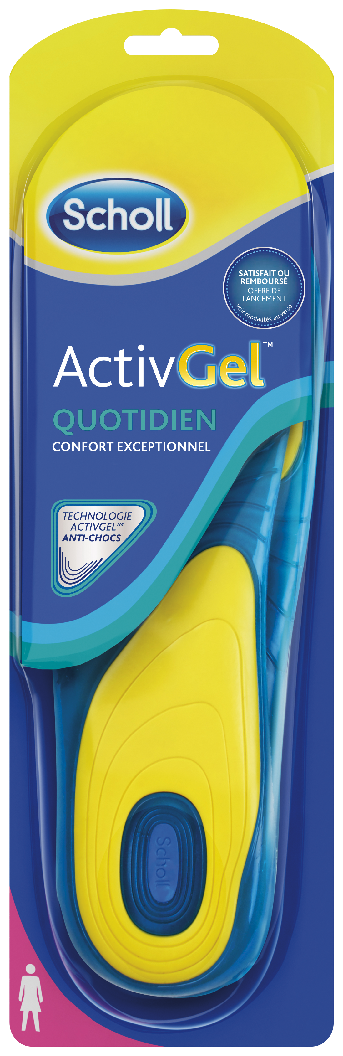 Semelles Scholl ActivGel