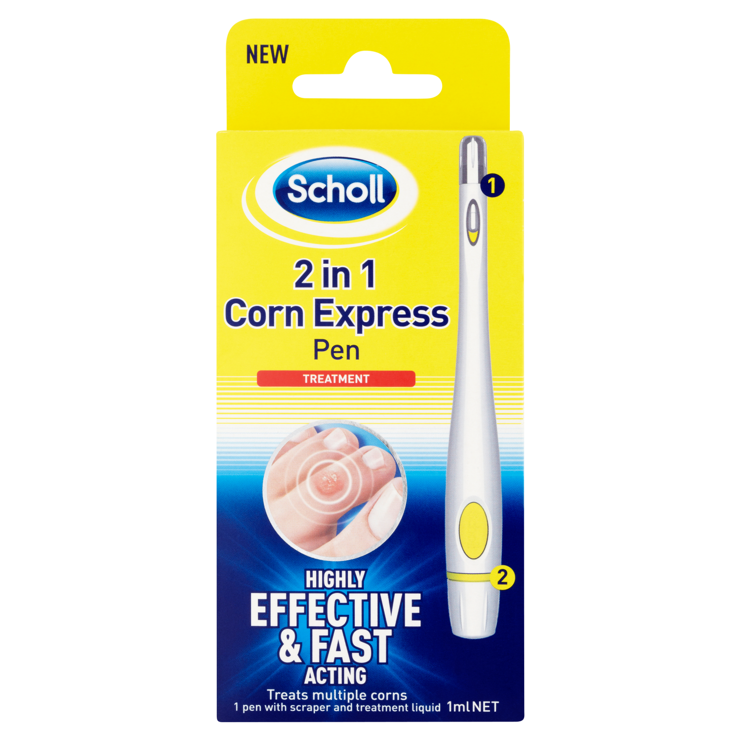 Calluses and corns on feet: corn treatment and pads - Scholl